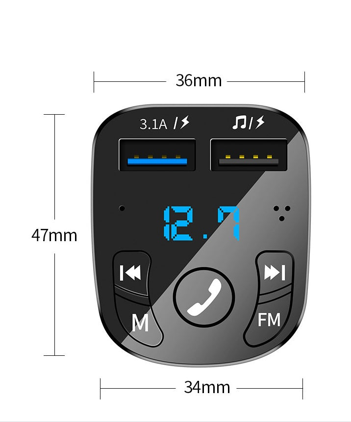 Launch Car Phone Hands-free Car Music U Disk Multi-function