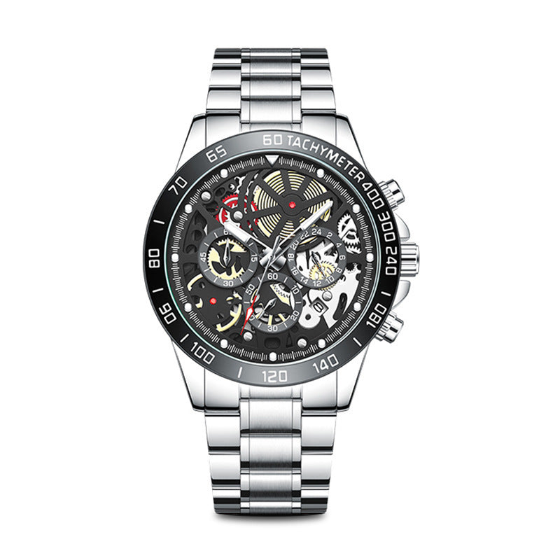 Fashion Trend Hollow Live Explosion Quartz Men's Watch
