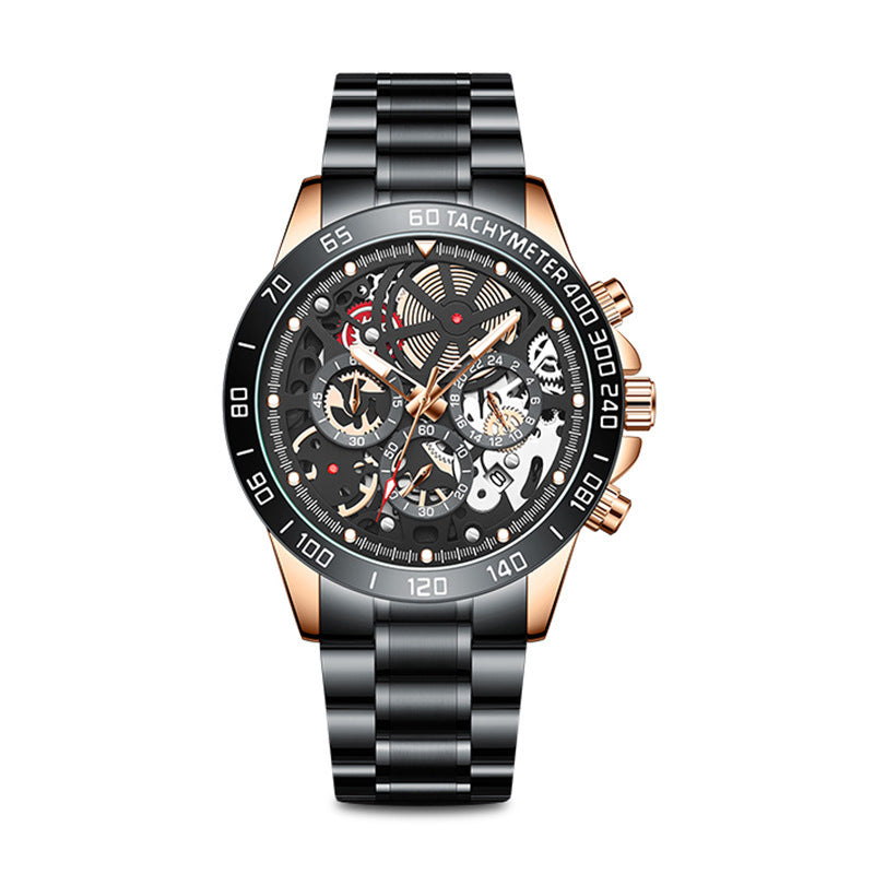 Fashion Trend Hollow Live Explosion Quartz Men's Watch