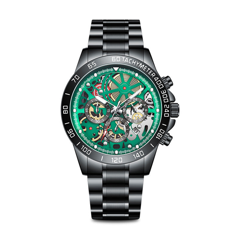 Fashion Trend Hollow Live Explosion Quartz Men's Watch