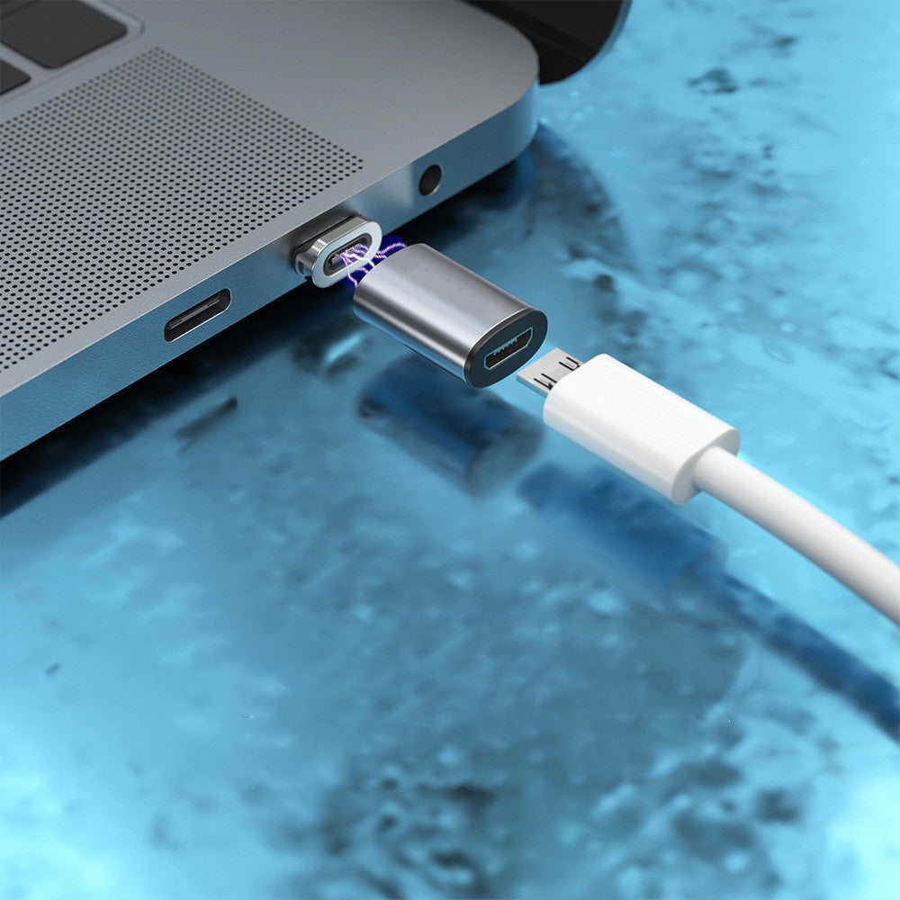 Three-in-one magnetic adapter
