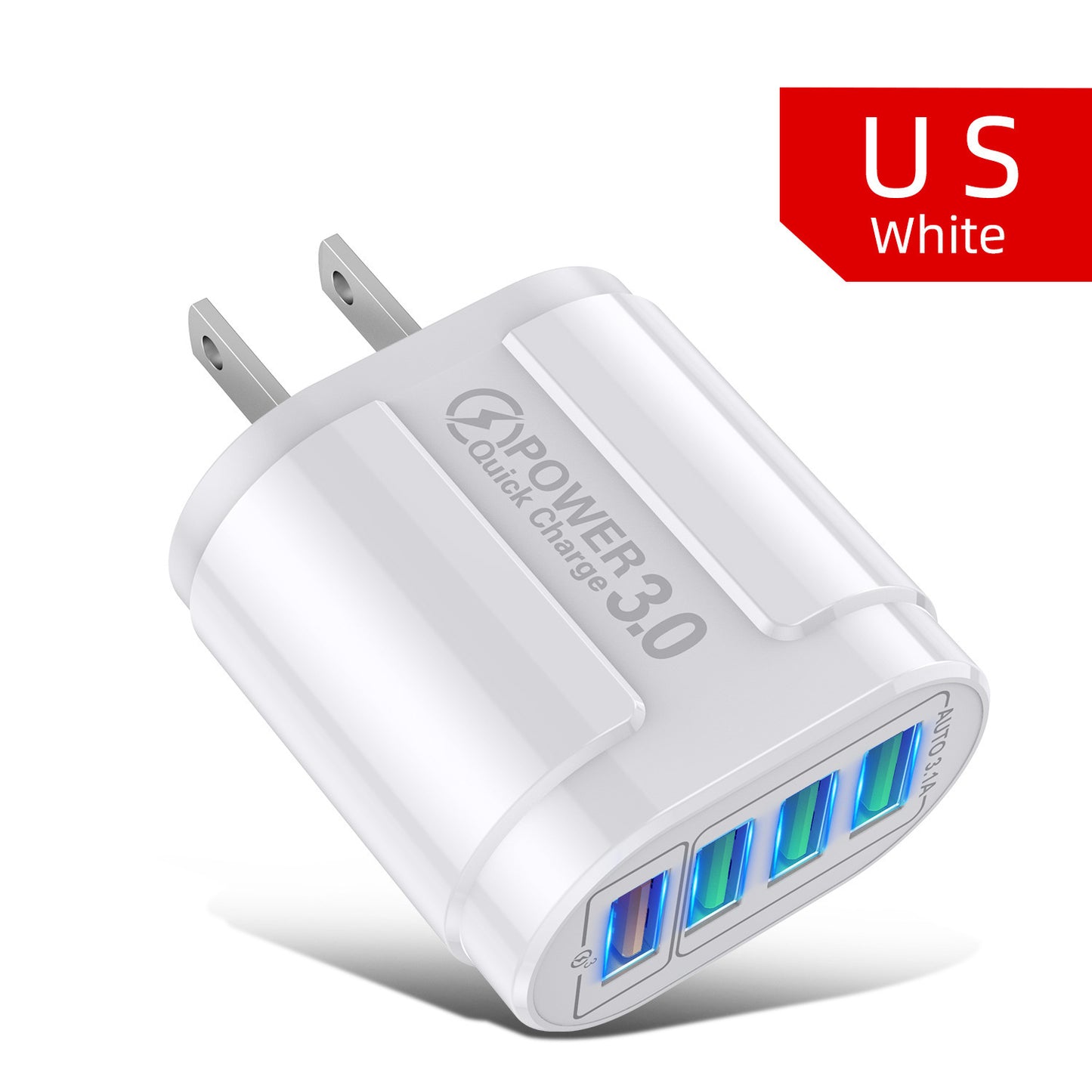 Single-port Fast Charging Smart Phone Plastic Charger Multi-Specification